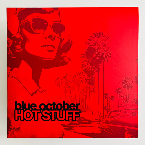 Blue October Hot Stuff/Everything We Lost In The Fire 12" vinyl single front cover