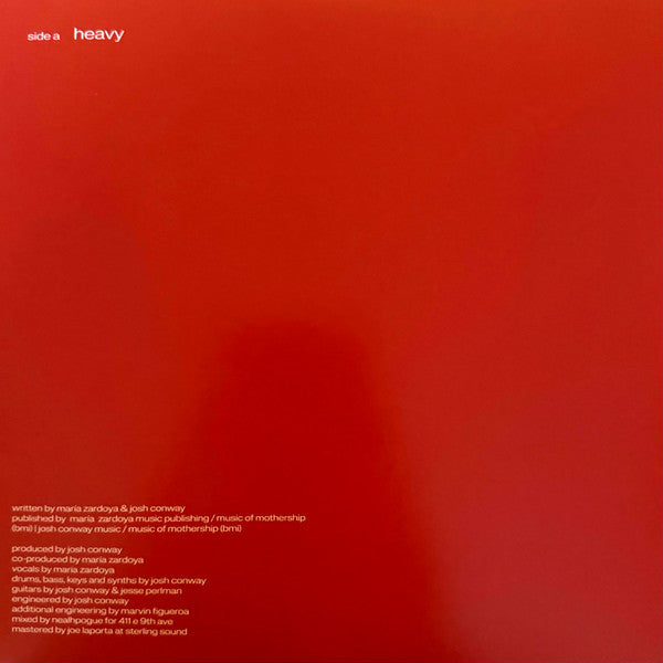 The Marías : Heavy / Sienna (7", Single)
