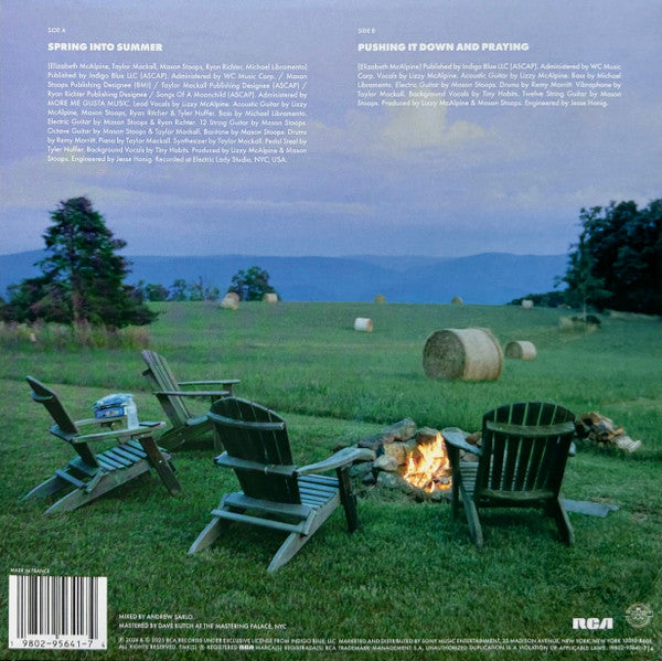 Lizzy McAlpine : Spring Into Summer + Pushing It Down And Praying (7", Single, Ltd, Ind)