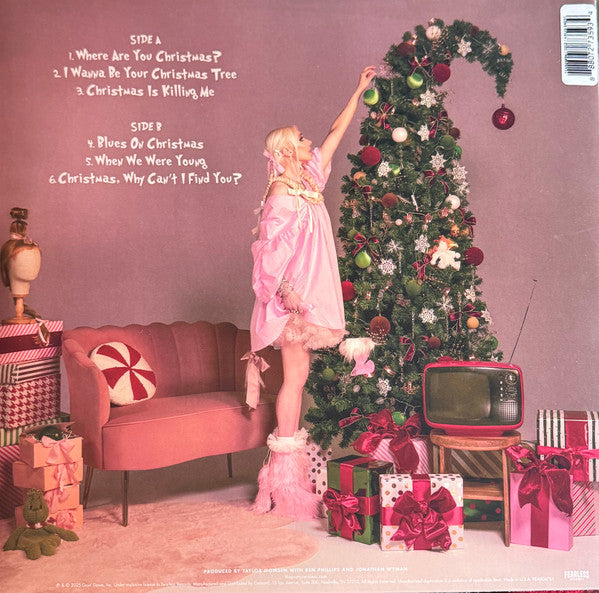 The Pretty Reckless : Taylor Momsen's Pretty Reckless Christmas (12", EP, Ltd, Gre)