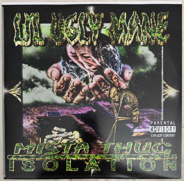 Lil Ugly Mane : Mista Thug Isolation (2xLP, Album, Ltd, RP, Bur)