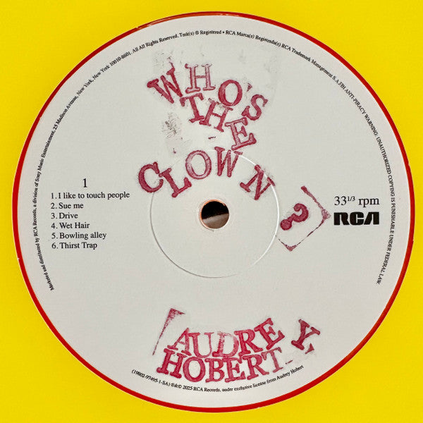 Audrey Hobert : Who's The Clown? (LP, Album, Ltd, Ora)