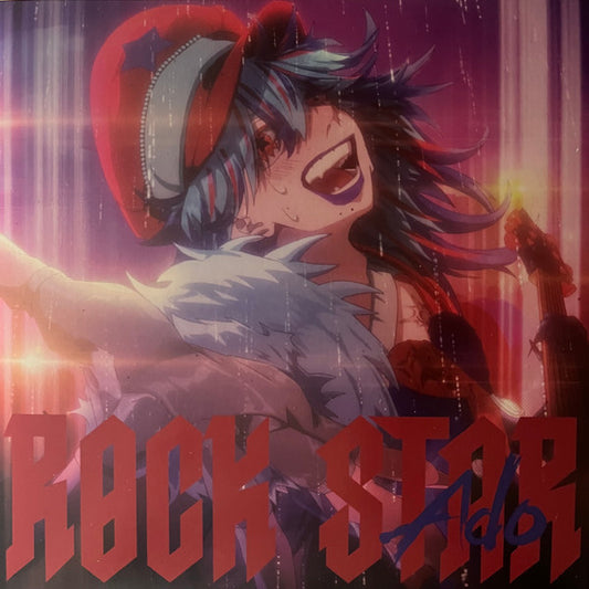 Ado (18) : ROCKSTAR (7", Single, Ltd, Blu)