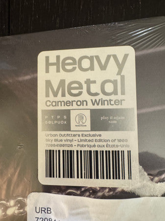 Cameron Winter : Heavy Metal (LP, Album, Ltd, Blu)