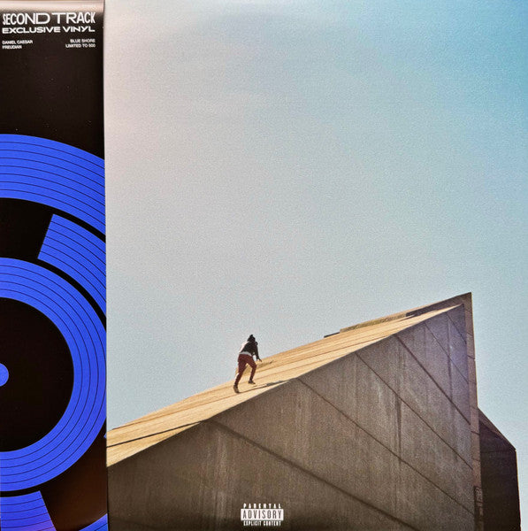Daniel Caesar Freudian vinyl 2LP front cover with Secondtrack obi strip
