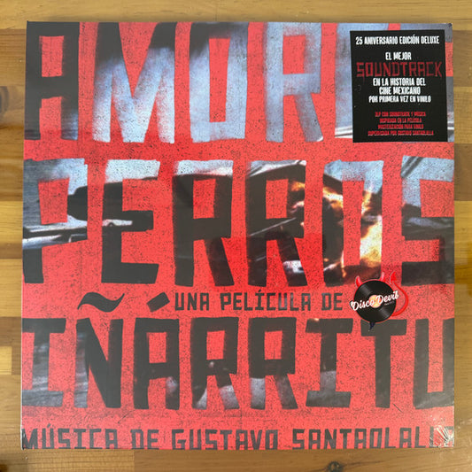 Various : Amores Perros (Música Original De La Película) (3xLP, Comp, Dlx, Red)