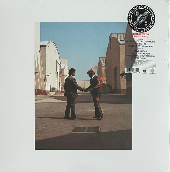 Pink Floyd : Wish You Were Here  (LP, Album, Ltd, RE, RM, Whi)