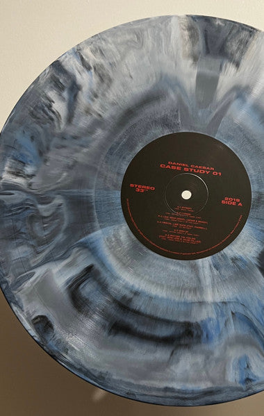 Daniel Caesar Case Study 01 limited edition slate marble vinyl record and label