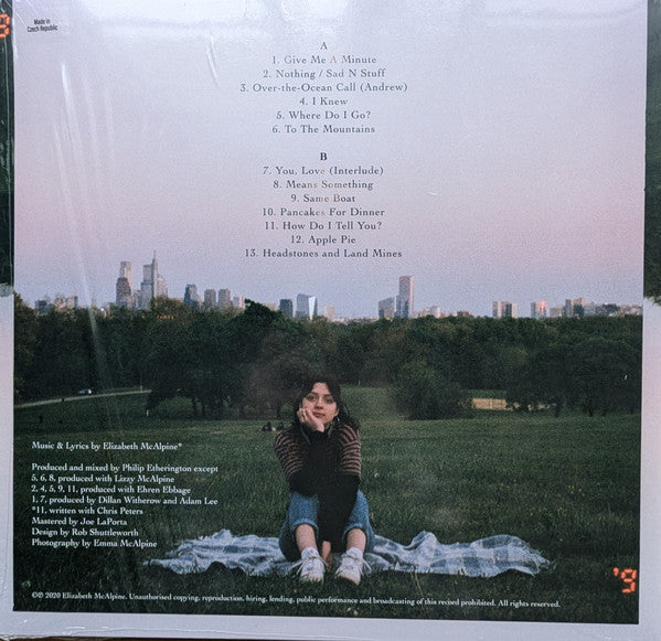 Lizzy McAlpine : Give Me A Minute  (LP, Num, Ver)
