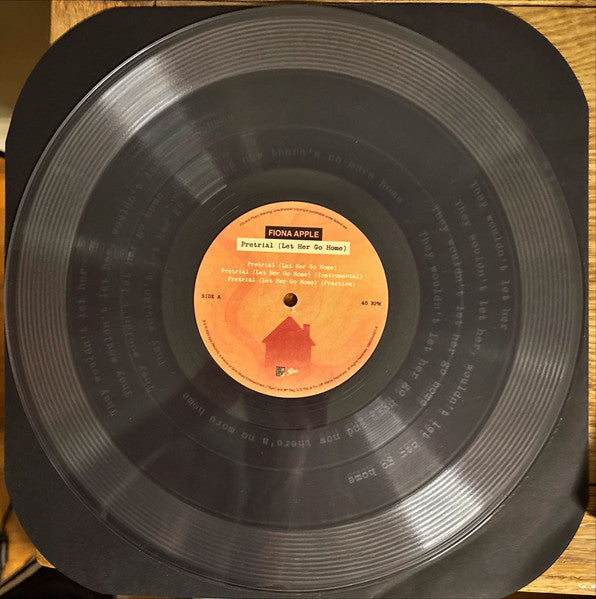Fiona Apple : Pretrial (Let Her Go Home) (12", Single, Etch, Cle)