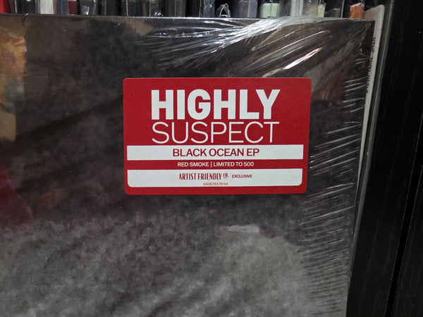 Highly Suspect : Black Ocean  (12", EP, RM, Red)