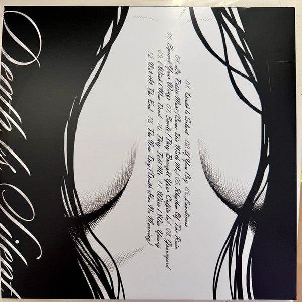 Kno Death Is Silent vinyl 2LP back cover with track list