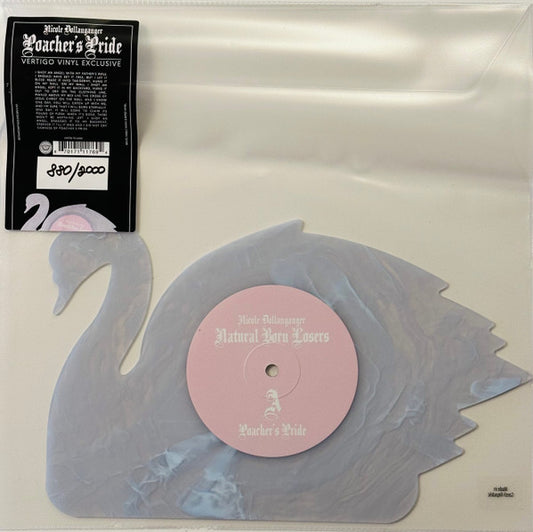 Nicole Dollanganger : Poacher's Pride (12", Shape, Single, Ltd, Num, Whi)