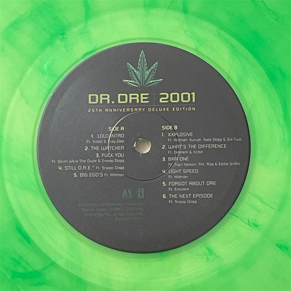 Dr. Dre : 2001 (2xLP, Album, Dlx, Ltd, RE, S/Edition, Gre)