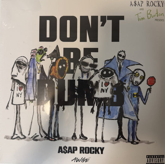 ASAP Rocky : Don't Be Dumb (LP + LP, Whi + Album, Ltd, Gro)