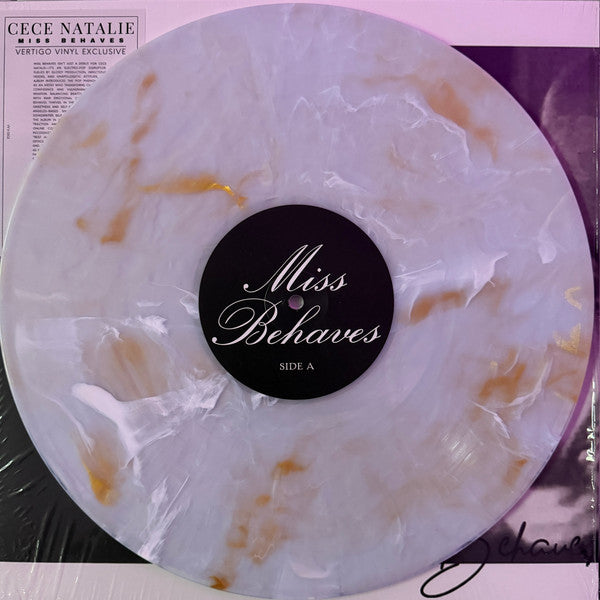 Cece Natalie : Miss Behaves (LP, Album, Ltd, Num, Gol)