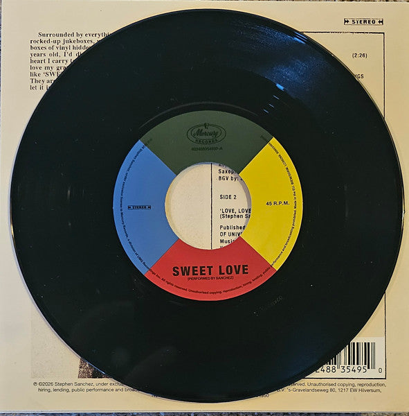 Stephen Sanchez : Sweet Love (7", Single)