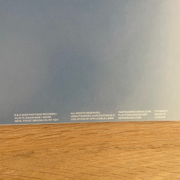 Geese (11) : Getting Killed (LP, Album, Ltd, Cok)
