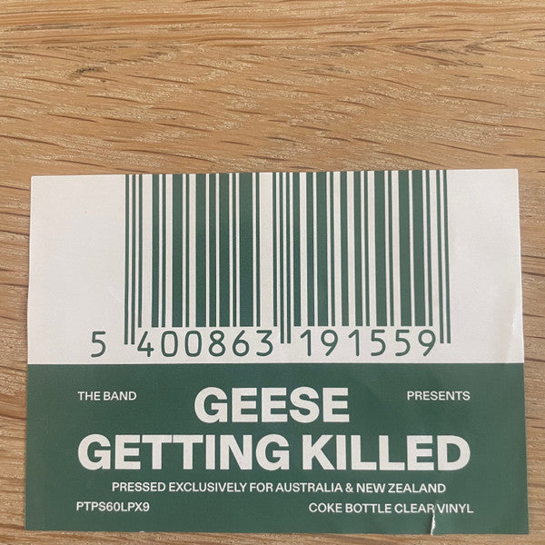 Geese (11) : Getting Killed (LP, Album, Ltd, Cok)