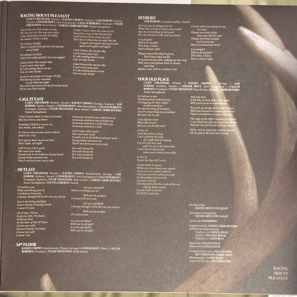 Racing Mount Pleasant : Racing Mount Pleasant  (2xLP, Album, Ltd, Bon)