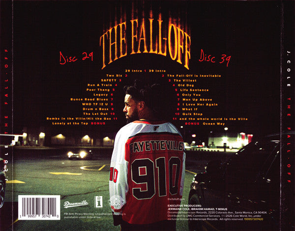 J. Cole : The Fall-Off (2xCD, Album)