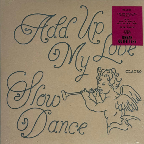 Clairo (2) : Add Up My Love / Slow Dance (7", Single, Ltd, Pin)