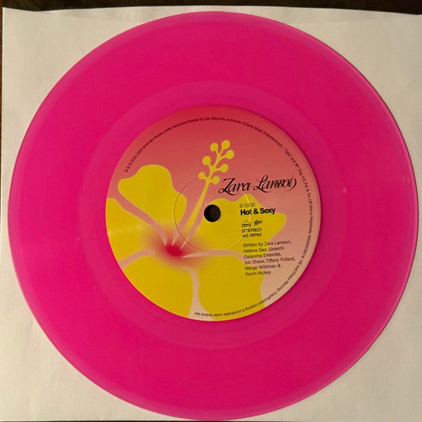 Zara Larsson : Crush / Hot & Sexy (7", Single, Ltd, Pin)