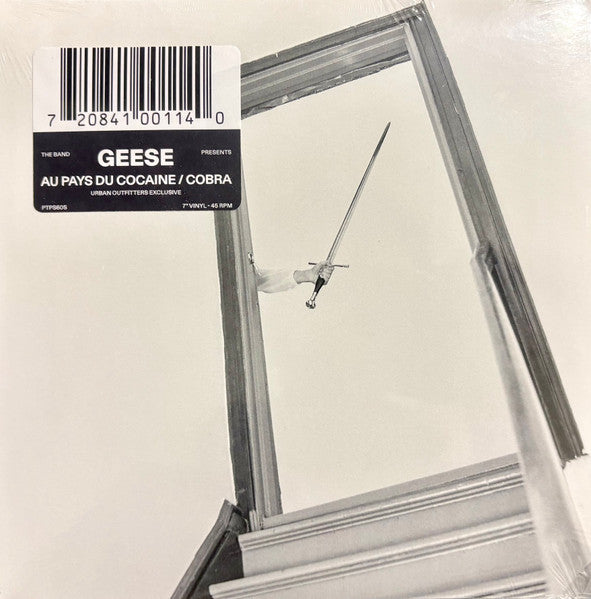 Geese (11) : Au Pays Du Cocaine / Cobra (7", Single, Ltd, Whi)