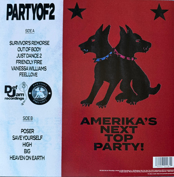 PARTYOF2 : Amerika's Next Top Party! (LP, Album, Ltd, Blu)