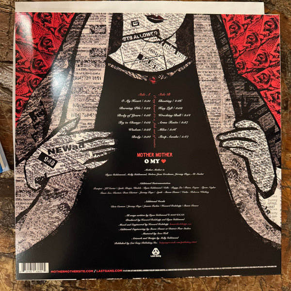 Mother Mother : Oh My Heart (LP, Ltd, Pic, Z)