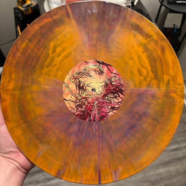 Suicide Silence Suicide Silence limited edition Handpour vinyl 12" EP, etched B-side label art