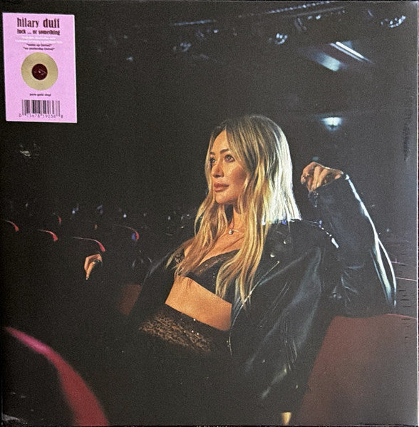 Hilary Duff Luck … Or Something vinyl LP alternate front cover, sealed, with hype sticker
