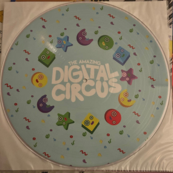 Gooseworx, Evan Alderete : The Amazing Digital Circus (Original Pilot Soundtrack) (12", Album, Ltd, Pic, RE)