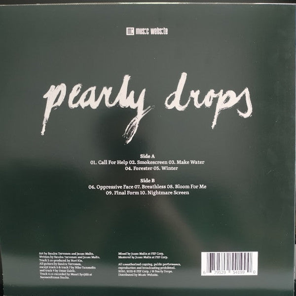 Pearly Drops : Call For Help (LP, Album, Ltd, RE)