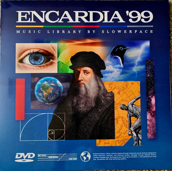 slowerpace 音楽 Encardia '99 (Music Library) vinyl LP front cover