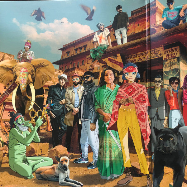 Gorillaz : पर्वत (The Mountain) (LP, Yel + LP, Yel + Album)