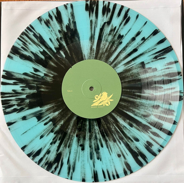 Bayside Acoustic limited edition aquamarine + black splatter vinyl LP, side A