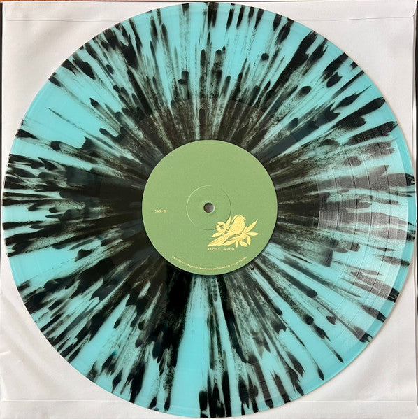 Bayside Acoustic limited edition aquamarine + black splatter vinyl LP, side B