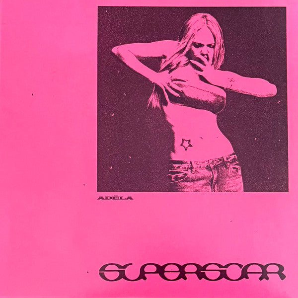 Adéla Jergová Superscar 7" vinyl single front cover