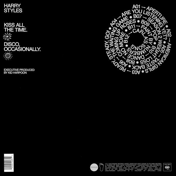 Harry Styles : Kiss All The Time. Disco, Occasionally. (LP, Album, Ltd, Kis)