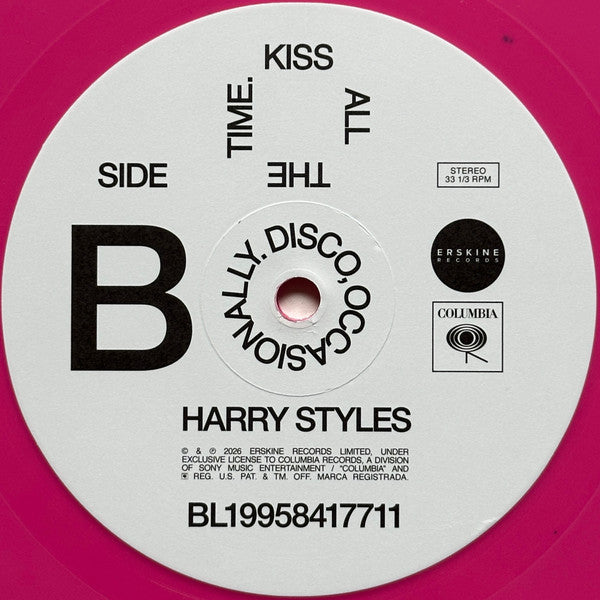Harry Styles : Kiss All The Time. Disco, Occasionally. (LP, Album, Ltd, Kis)