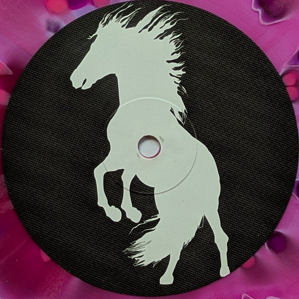 Madonna The Confessions Tour vinyl 2LP label with horse artwork