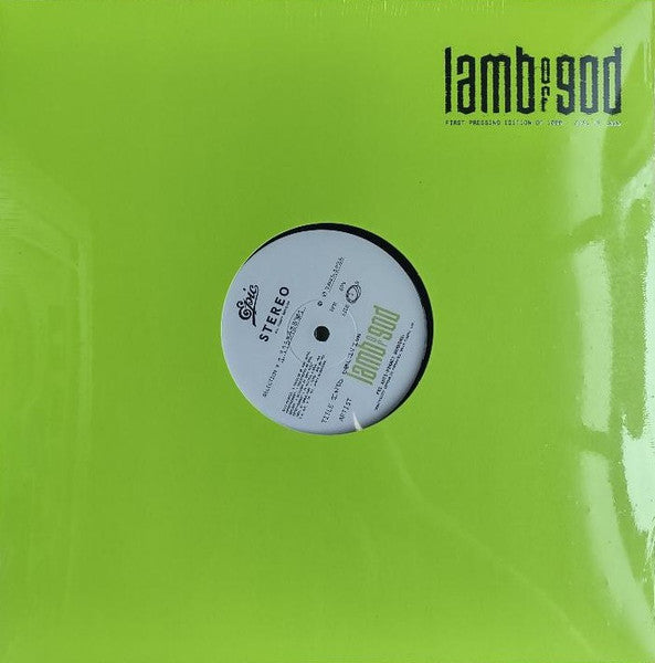Lamb Of God : Into Oblivion (LP, Album, Num)