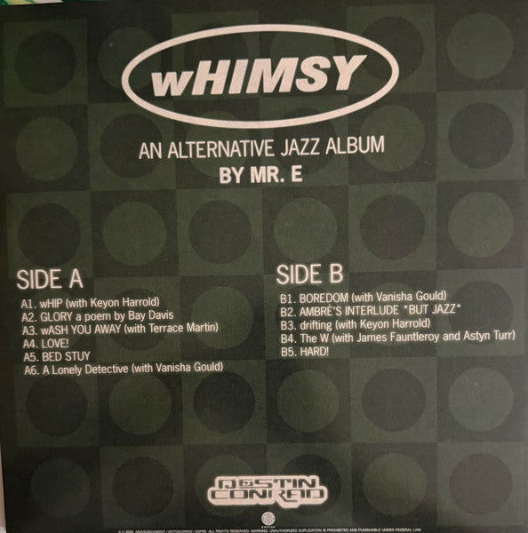 DESTIN CONRAD : wHIMSY (LP, Album, Ltd, Gre)