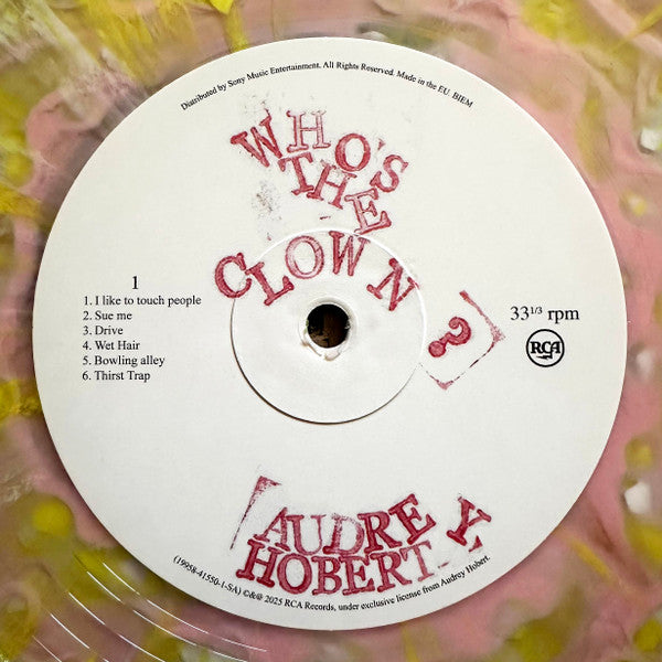 Audrey Hobert : Who’s the Clown? (LP, Album, Ltd, Num, Pin)