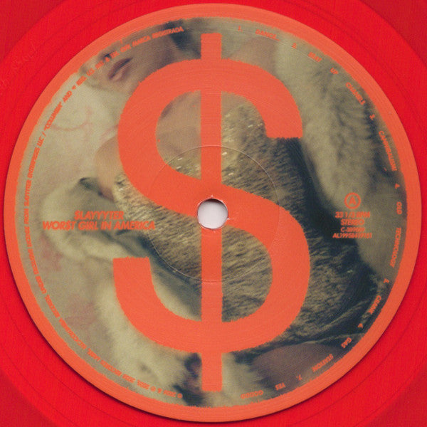 Slayyyter : Wor$t Girl In America (LP, Album, Red)