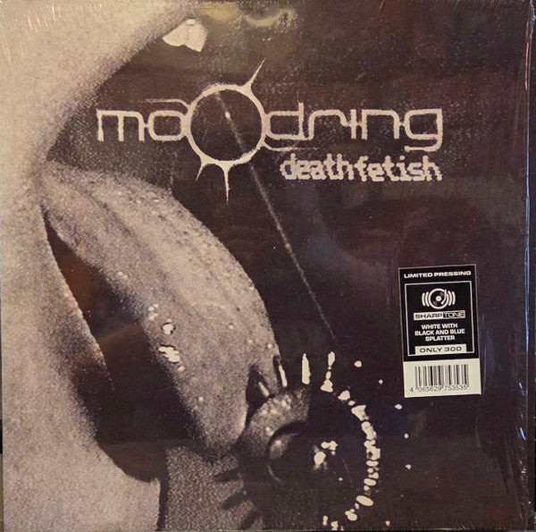 Moodring Death Fetish vinyl LP front cover, sealed with hype sticker