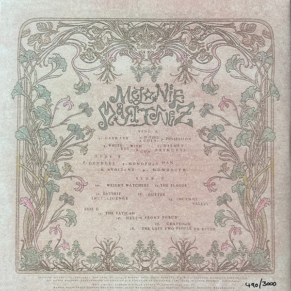 Melanie Martinez (2) : Hades (2xLP, Album, Ltd, Num, Whi)