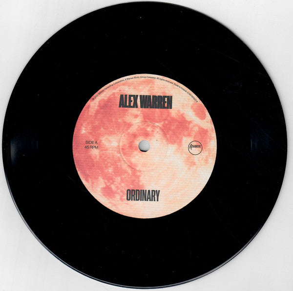 Alex Warren (6) : Ordinary (1 Year Anniversary Version) (7", Single, Ltd)