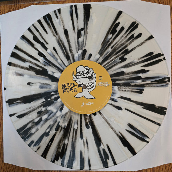 Reel Big Fish Turn the Radio Off limited edition black and white splatter vinyl 2LP side D